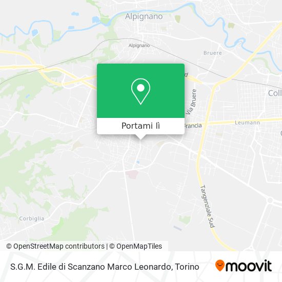 Mappa S.G.M. Edile di Scanzano Marco Leonardo