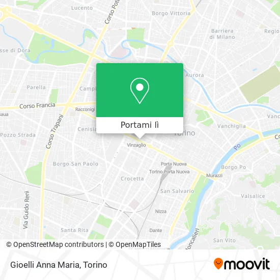 Mappa Gioelli Anna Maria