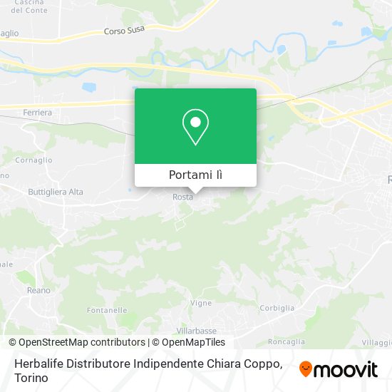Mappa Herbalife Distributore Indipendente Chiara Coppo