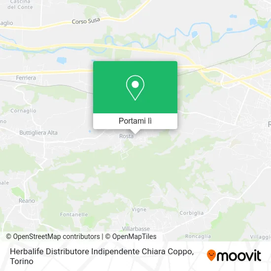Mappa Herbalife Distributore Indipendente Chiara Coppo