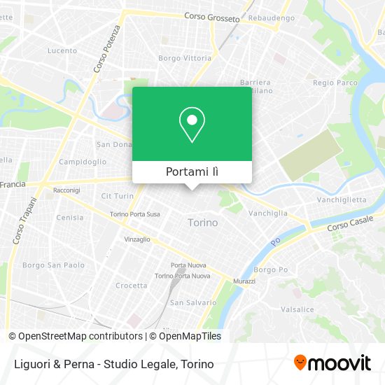 Mappa Liguori & Perna - Studio Legale