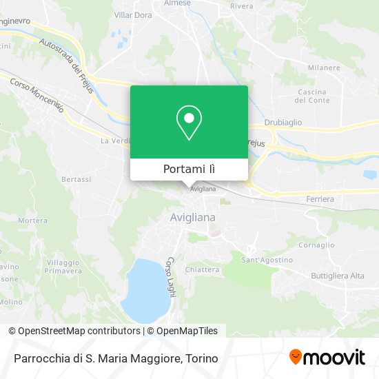 Mappa Parrocchia di S. Maria Maggiore