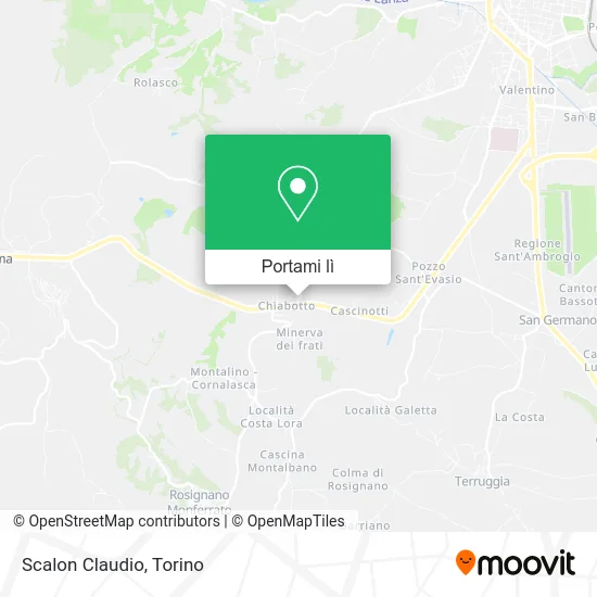 Mappa Scalon Claudio