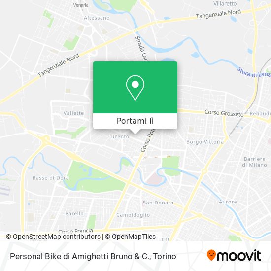 Mappa Personal Bike di Amighetti Bruno & C.