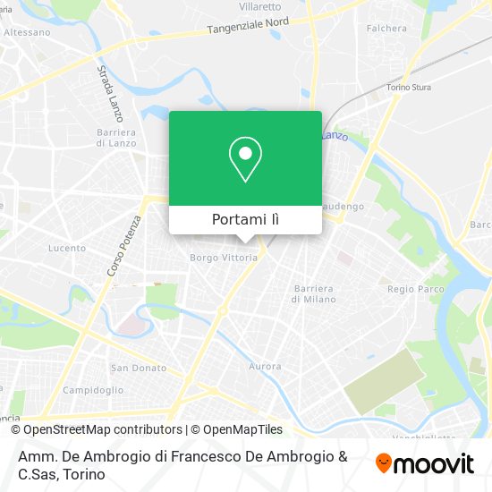 Mappa Amm. De Ambrogio di Francesco De Ambrogio & C.Sas