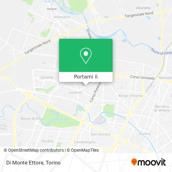 Mappa Di Monte Ettore