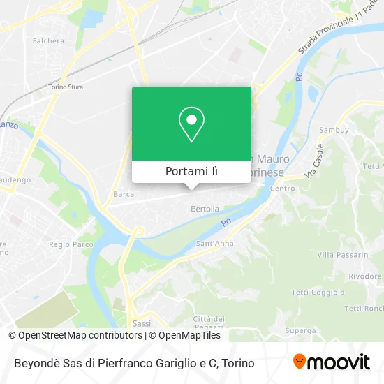 Mappa Beyondè Sas di Pierfranco Gariglio e C