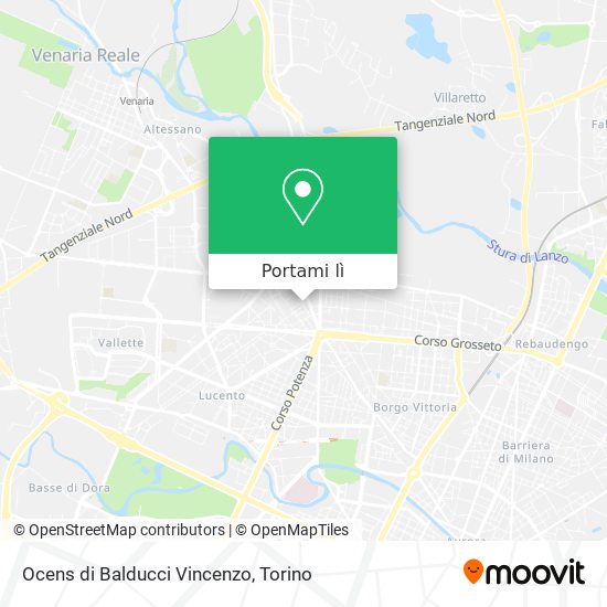 Mappa Ocens di Balducci Vincenzo