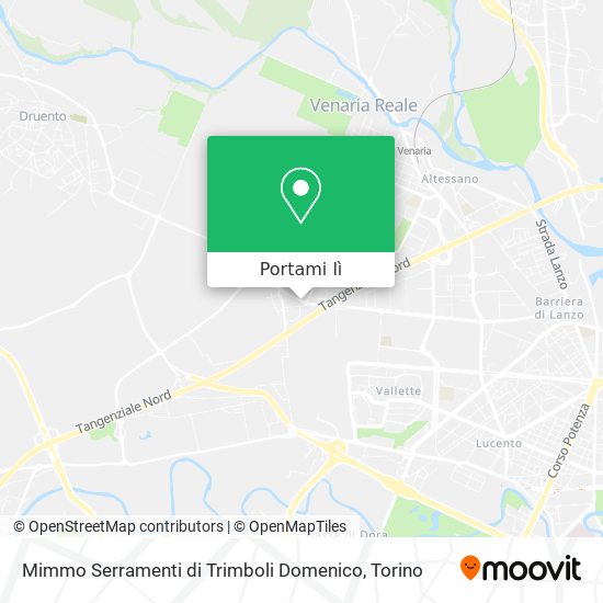 Mappa Mimmo Serramenti di Trimboli Domenico