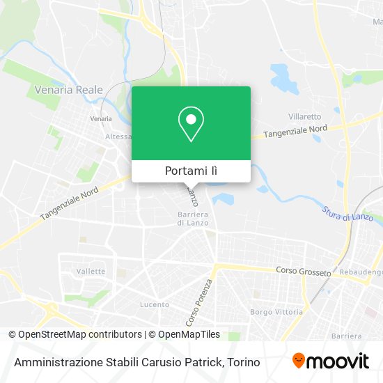 Mappa Amministrazione Stabili Carusio Patrick