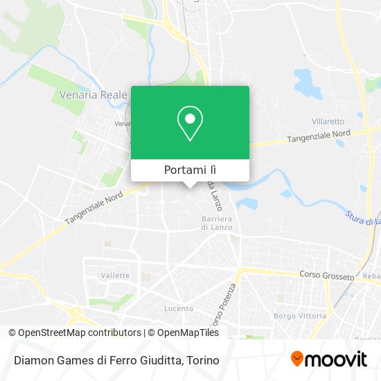 Mappa Diamon Games di Ferro Giuditta