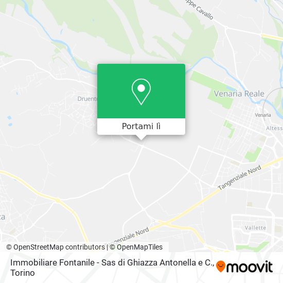 Mappa Immobiliare Fontanile - Sas di Ghiazza Antonella e C.