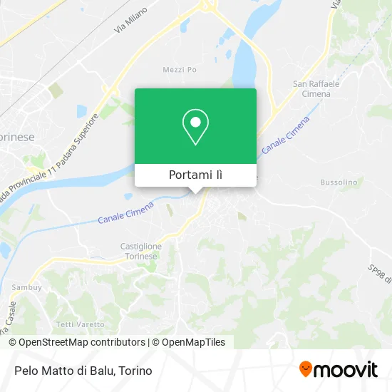 Mappa Pelo Matto di Balu