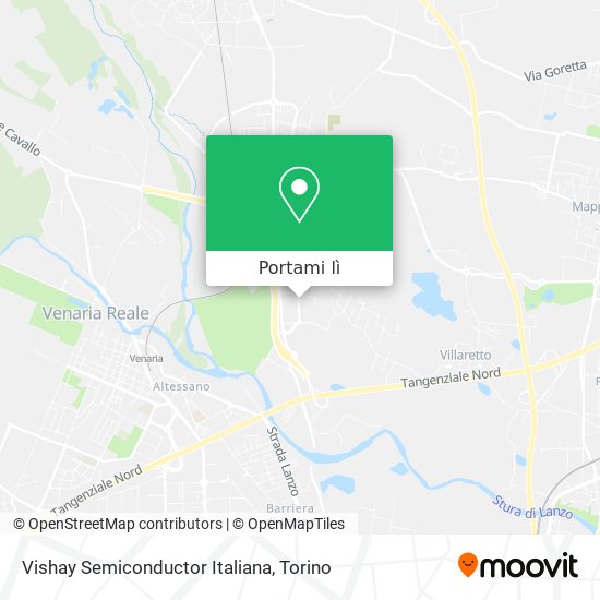 Mappa Vishay Semiconductor Italiana