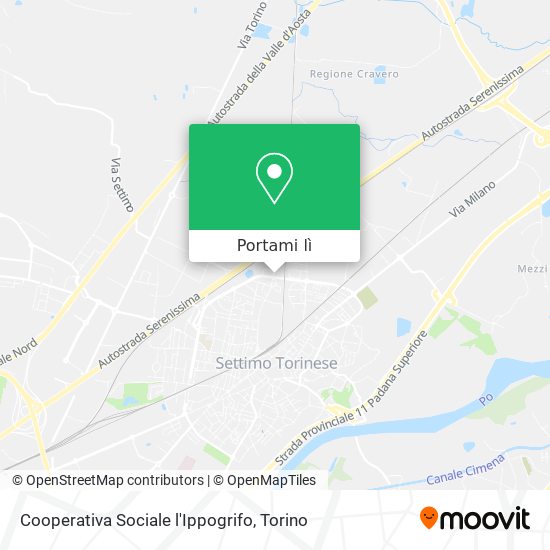 Mappa Cooperativa Sociale l'Ippogrifo