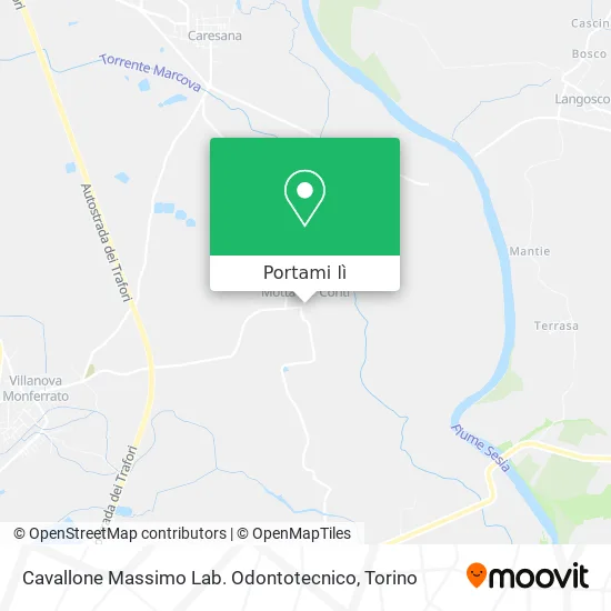 Mappa Cavallone Massimo Lab. Odontotecnico