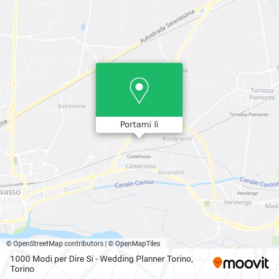 Mappa 1000 Modi per Dire Si - Wedding Planner Torino