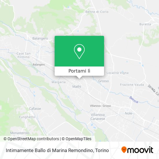 Mappa Intimamente Ballo di Marina Remondino