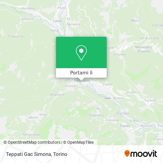 Mappa Teppati Gac Simona