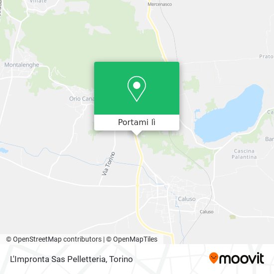 Mappa L'Impronta Sas Pelletteria