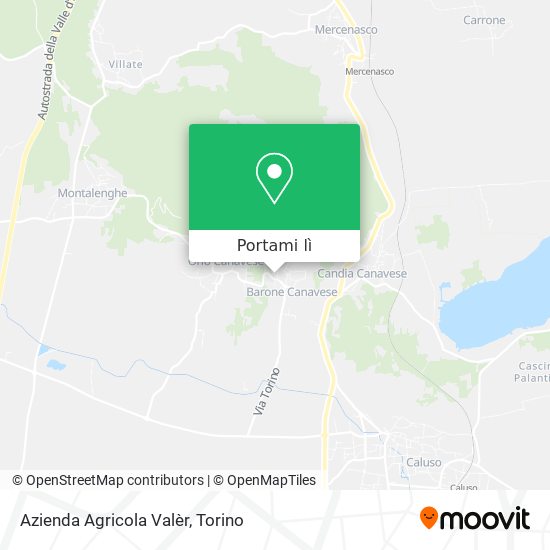 Mappa Azienda Agricola Valèr