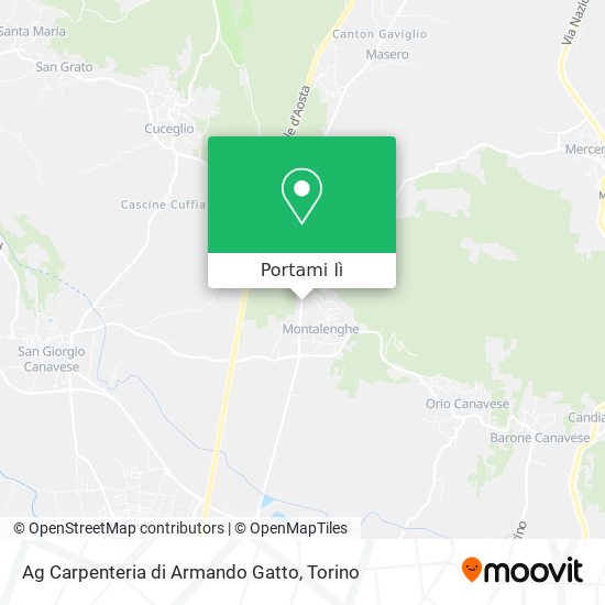 Mappa Ag Carpenteria di Armando Gatto