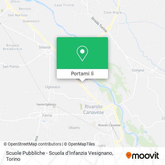 Mappa Scuole Pubbliche - Scuola d'Infanzia Vesignano