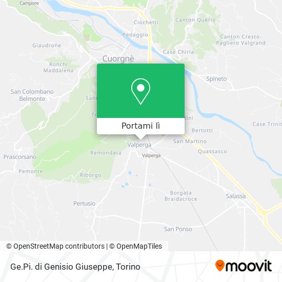 Mappa Ge.Pi. di Genisio Giuseppe