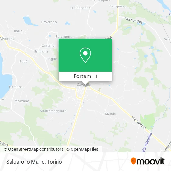 Mappa Salgarollo Mario