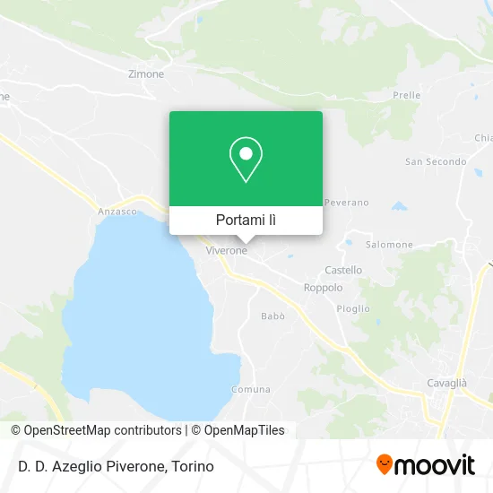 Mappa D. D. Azeglio Piverone