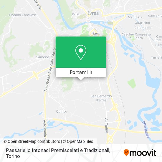 Mappa Passariello Intonaci Premiscelati e Tradizionali