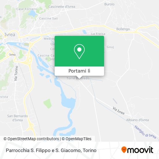 Mappa Parrocchia S. Filippo e S. Giacomo
