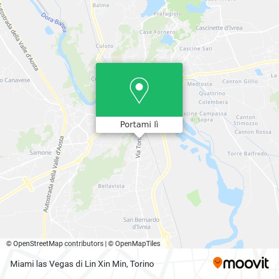 Mappa Miami las Vegas di Lin Xin Min