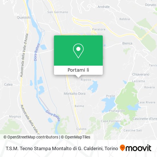Mappa T.S.M. Tecno Stampa Montalto di G. Calderini