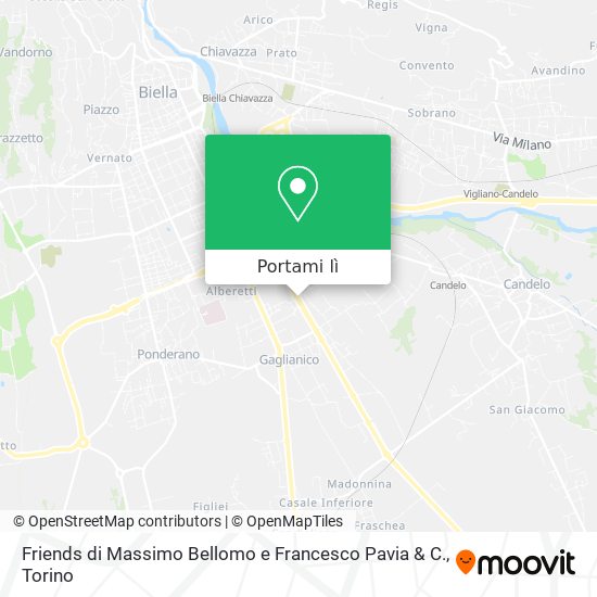 Mappa Friends di Massimo Bellomo e Francesco Pavia & C.