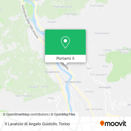 Mappa Il Lavatoio di Angelo Guidolin