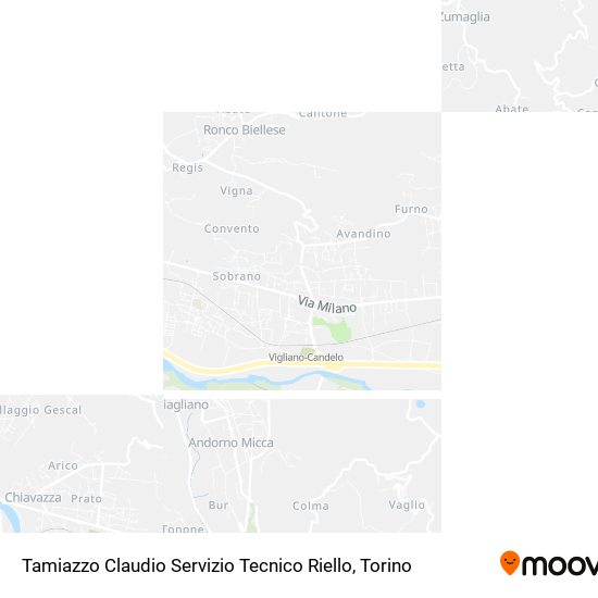 Mappa Tamiazzo Claudio Servizio Tecnico Riello