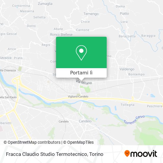 Mappa Fracca Claudio Studio Termotecnico