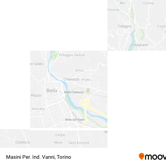 Mappa Masini Per. Ind. Vanni