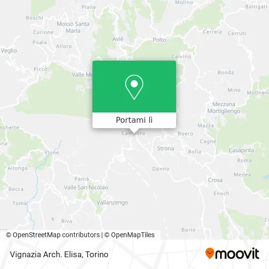 Mappa Vignazia Arch. Elisa