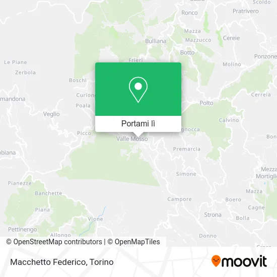 Mappa Macchetto Federico