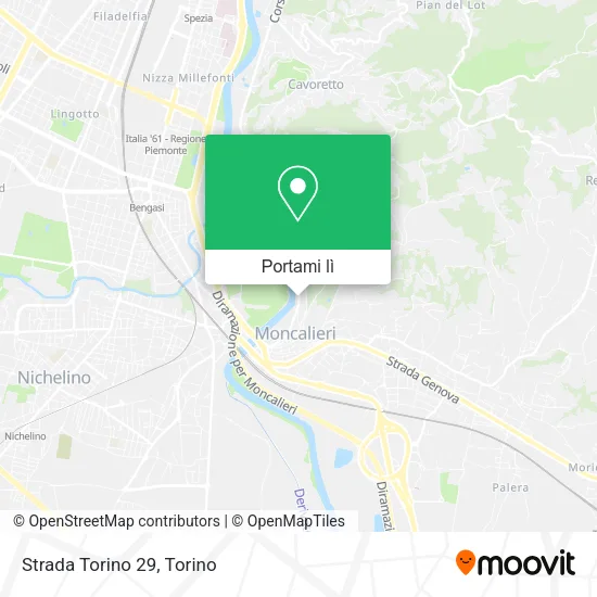 Mappa Strada Torino  29