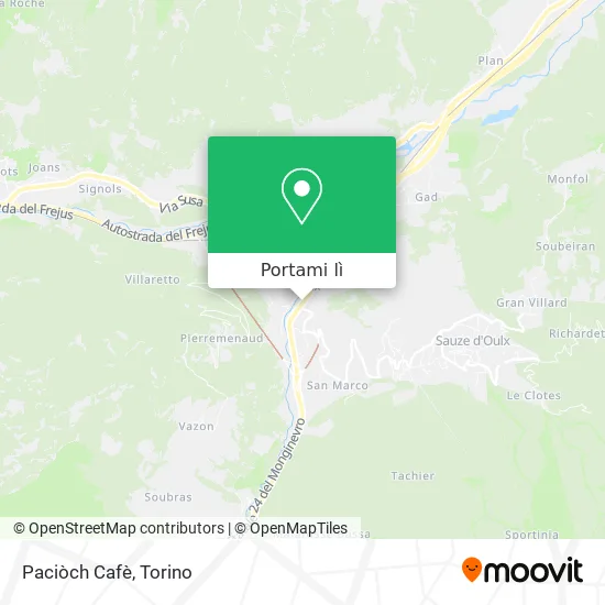 Mappa Paciòch Cafè