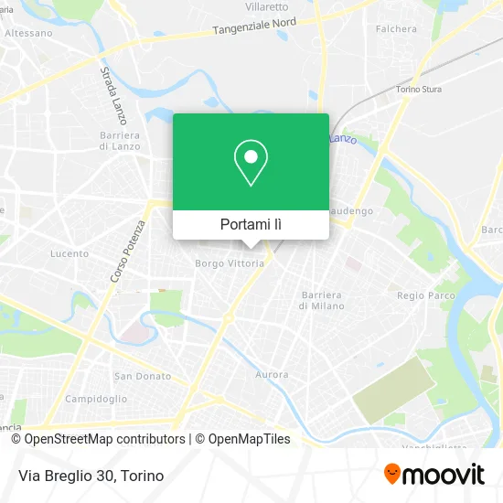 Mappa Via Breglio 30