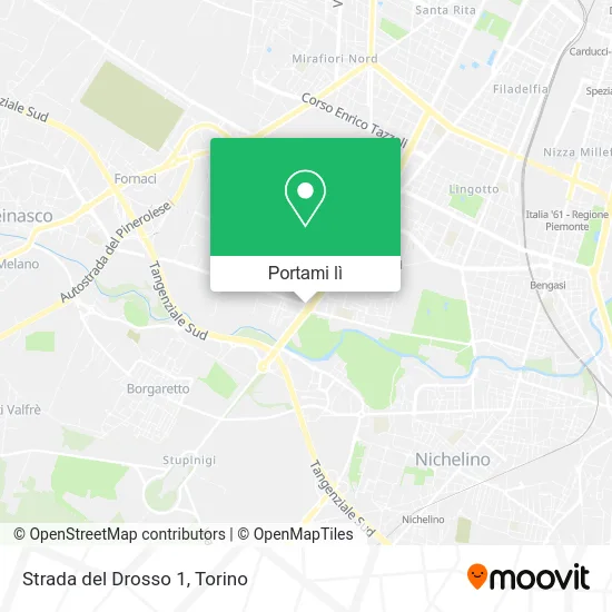 Mappa Strada del Drosso 1