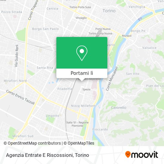 Mappa Agenzia Entrate E Riscossioni