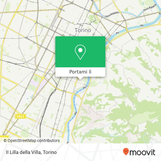 Mappa Il Lilla della Villa