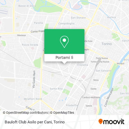 Mappa Bauloft Club Asilo per Cani