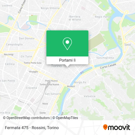 Mappa Fermata 475 - Rossini