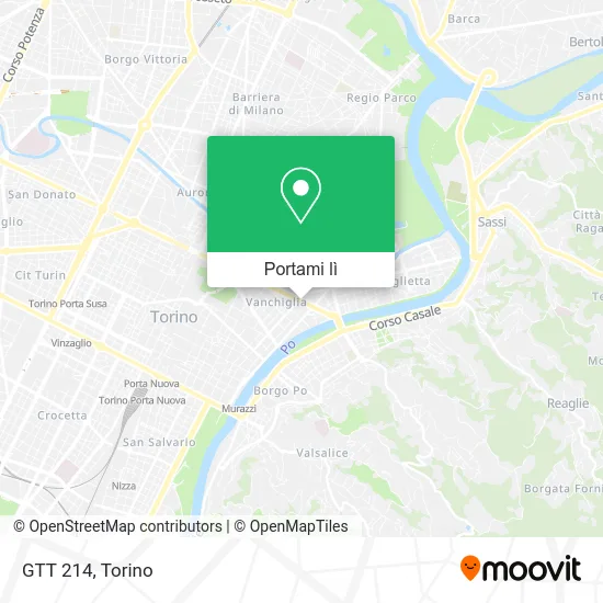 Mappa GTT 214